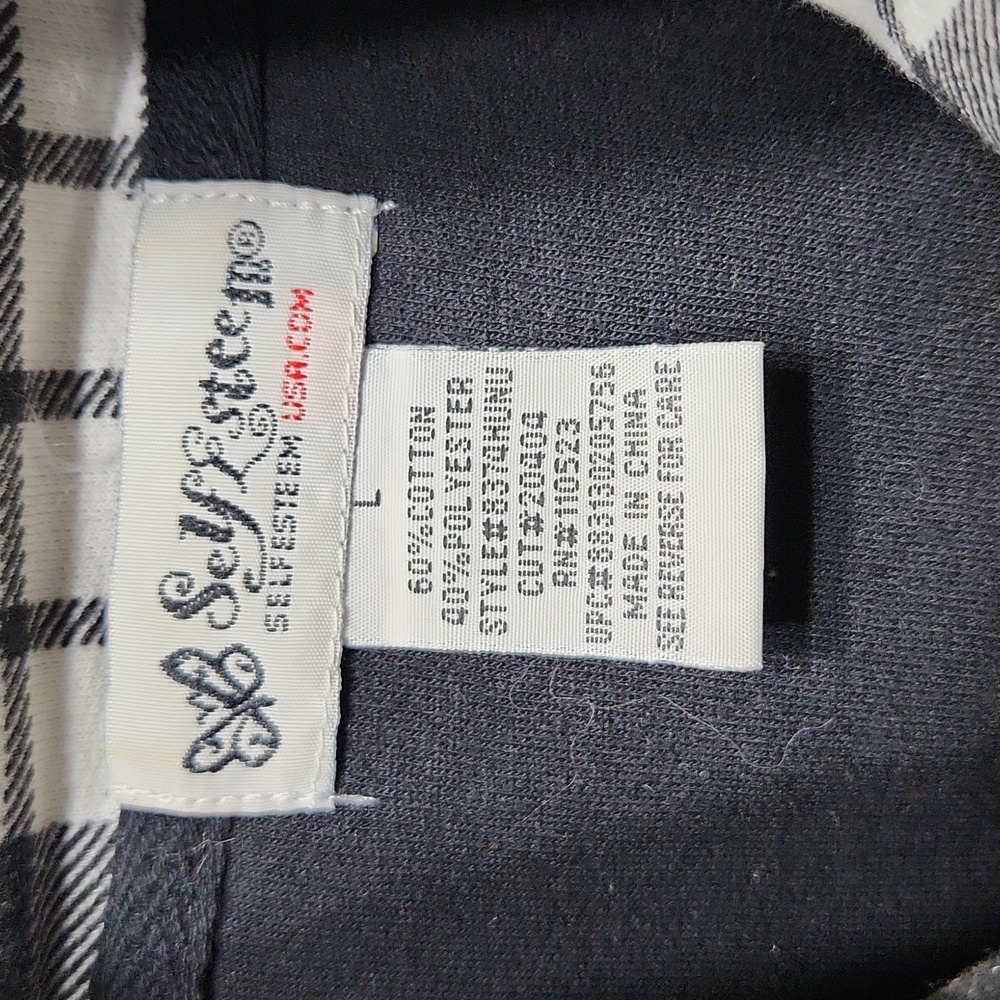 Plaid Button Jacket - Picture 4 of 5